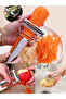 Steel Titan Peeler & Julienne Slicer |   Multi-Purpose Stainless Steel Kitchen Peeler - 8
