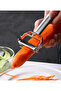 Steel Titan Peeler & Julienne Slicer |   Multi-Purpose Stainless Steel Kitchen Peeler - 5