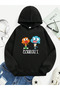 Gumball Printed 100% Cotton Kangaroo Pocket Hooded Kids Sweatshirt