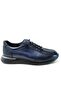 Men's 100% Genuine Leather Orthopedic Sole Rubber Lace-Up Shoes