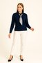 Women's Shirt Collar and Scarf Detailed Knitwear Polo Sweater - 6
