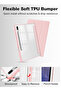 Magnetic Case with Tempered Glass Screen Protector for Samsung Tab S8+ - 6