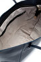 Faux Leather Elena Handbag Navy Blue - 4