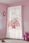Rainbow Rabbit Patterned Children's Baby Room Background Curtain (Single Panel Pricing) - 4
