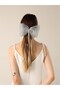 Women's Custom Made Stone Detailed Bow Model Hair Accessory, Crown Hairpin