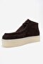 Melia Brown Suede Genuine Leather Women's Ankle Boots - 4