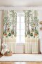 Cute Forest Animals Patterned Children's Baby Room Background Curtain (Single Panel Pricing) - 3