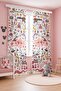 Princess Path Patterned Children's Baby Room Background Curtain (Single Panel Pricing) - 2