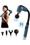 Massage Gun Deep Tissue Handheld Percussion Massager, 12mm, 3 Modes & 6 Speeds