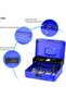 X-Large Cash Box with Combination Lock (blue) - 2