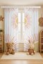 Bohemian Sun Patterned Children's Baby Room Background Curtain (Single Wing Pricing) - 2