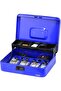 X-Large Cash Box with Combination Lock (blue)