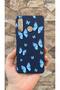 Huawei Y7 2019 Compatible Blue Butterfly Patterned Silicone Shock-Absorbing Classic Protective Rubber Case - 2