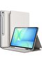 Case for Samsung Galaxy Tab S10 FE Plus/S10 FE+ 13.1 inch with S Pen Holder (Silver)