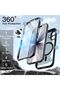 Case for iPhone 17 6.3-inch with Built-in Tempered Glass Screen Protector (Black) - 3