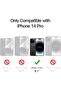 Matte Case for iPhone 14 Pro 6.1-Inch (Black) - 2