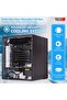 40L Glass Door Absorption System Minibar, Room Beverage Cooler with Zero Noise RMB-40A White - 6