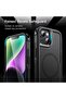 Heavy Duty MagSafe Case for iPhone 14 (6.1") - Dual-Layer Shockproof, Black - 6