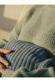 Blue Striped Plush Case Hot Water Bag 2 Lt - 3