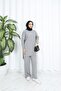 Hair Braided Knitwear Set - 2