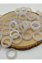Agate Stone Thick Ring – Varied Colors – 11*4mm Thickness (59960) - Price Is for 1 Ring - 2