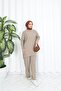 Hair Braided Knitwear Set - 2