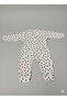 100% Cotton 3-Piece Comfort Romper Set with Heart, Cherry, and Bee Patterns, Without Booties/With Snap Fasteners - 6