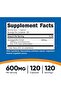 Herbal Root Supplement 600mg – 120 Vegetarian Capsules - 2