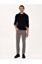 Polo Collar Slim Fit Basic Knit Sweater - 2