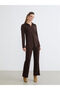 Women's Textured Pants with Drawstring Waist in Plus Size from Uzg Store for Style Enthusiasts