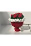 Keychain Flower Pattern Gift Hand Sewing - 2