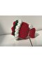 Keychain Flower Pattern Gift Hand Sewing - 3