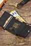 Genuine Leather Mechanism Wallet |   Card Holder |   With Card Holder |   Keychain with Gift |   In a Gift Box - 7