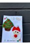 Christmas Tree and Santa Claus Knitting Children's Hairpin - 2