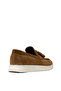 Men's Genuine Suede Tan Color Loafer Shoes - 2