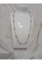 Blue Necklace and Bracelet Set with Cat Eye - 2