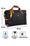 Mom & Travel Organizer Bag – Large Size Handcrafted Tote Nua Quilted Premium Weekender - 2