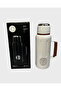 Retro 1 L 316 Steel Thermos – Long-Lasting Heat Preservation, Large Lid, Stainless with Handle - 5