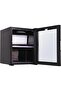 40L Glass Door Beverage Cooler Absorption System Minibar Fridge for Bedroom, No Noise, RMB-40A - 8