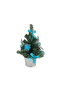 Decorated Table Tree Turquoise 20cm - 3