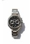 Men's Wristwatch Silver Color, Black Dial - Stylish Metal Band, 2 Years Warranty