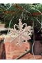 Christmas Snowflakes Decorative Ornament Set of 10