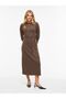 Rochie maxi VIEMMY cu mânecă lungă - 5