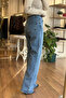 Blue Washed Straight Jeans - 4
