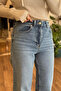Blue Washed Straight Jeans - 3