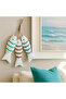 Coastal Wooden Hanging Fish Décor – Set of 3 Fish with Rope, Beach House Wall Decoration - 6
