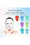7-Color Neck & Face Beauty Mask Machine - Wireless USB Rechargeable Unisex Reusable Skincare Device - 5