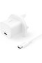 USB-C Plug 25W with 60W USB-C Cable (3.3ft, 1M) - Phone Charger PD 3.0 Fast Charging.
