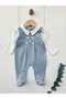 100% Cotton Baby Boy Long Sleeve Seasonal Jumpsuit - 2