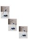 Coastal Wooden Bird Figurines for Beach House, Living Room, Office & Tabletop Decoration (Set of 3) - 2